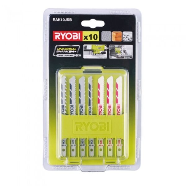 Набор пилок Ryobi RAK10JSB (5132002702) 10 предметов