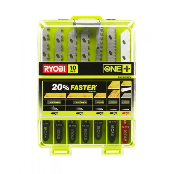 Набор пилок Ryobi RAK10JSBWM (5132002811) 10 предметов