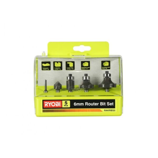 Набор фрез Ryobi RAKRBS5 (5132003828) 5 предметов