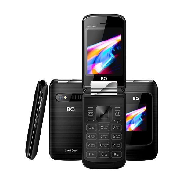 Мобильный телефон BQ-Mobile BQ-2814 Shell Duo (черный)
