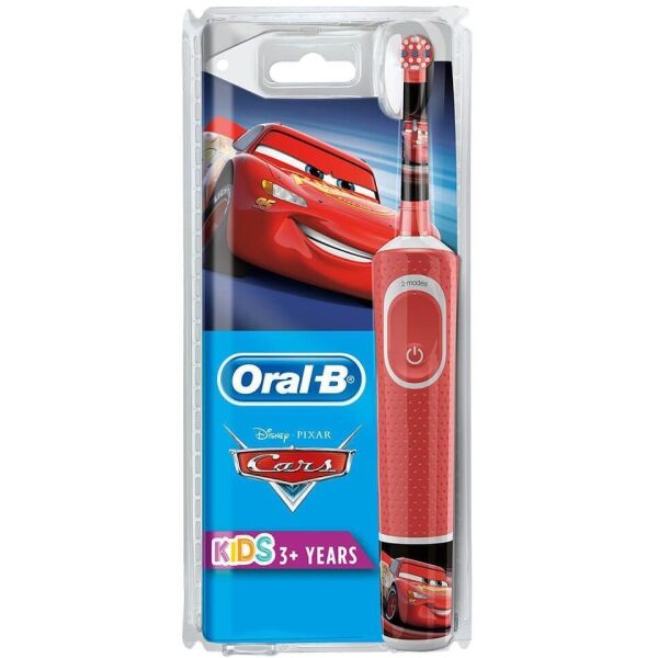 Электрическая зубная щетка Braun Oral-B Kids Cars D100.413.2K