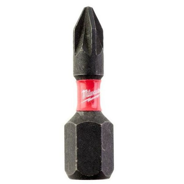 Бита для шуруповерта MILWAUKEE Shockwave PZ1 25mm (25 шт.)