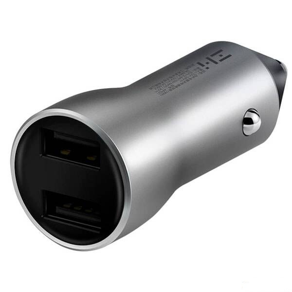 Автомобильное зарядное ZMI AP621 Dual USB Car Charger (ZMKAP621CNSI)