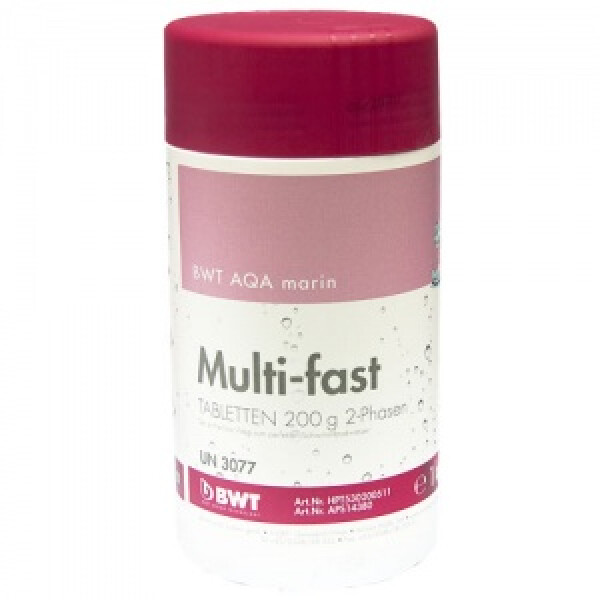 Реагент для бассейна BWT AQA marin Multi-fast Tabletten 200 г (1 кг)