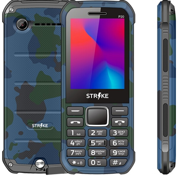 Телефон GSM STRIKE P20 (military green)