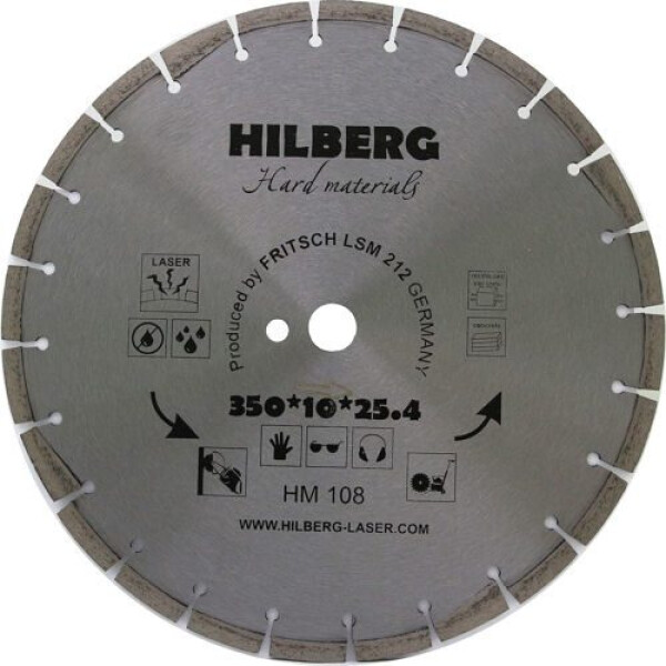 Алмазный диск Hilberg HM108 350*25