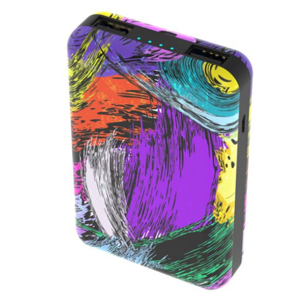 Портативное зарядное устройство Ritmix RPB-10007 (абстракция)