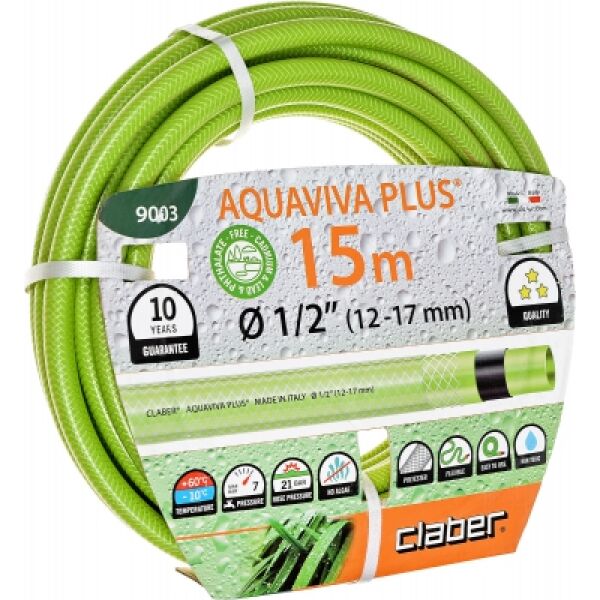 Поливочный шланг Claber Aquaviva Plus 9003 (1/2"