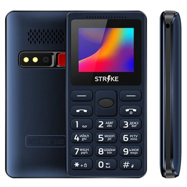 Телефон GSM STRIKE S10 (синий)