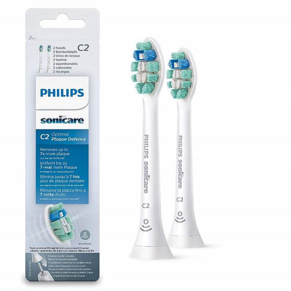 Сменные насадки Philips Sonicare C2 Optimal Plaque Defence HX9022/10 (2 шт.)