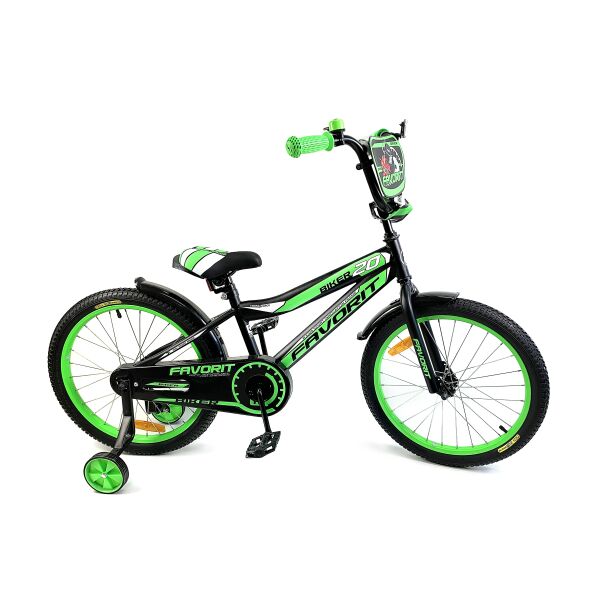 Детский велосипед Favorit Biker 20 (зеленый)
