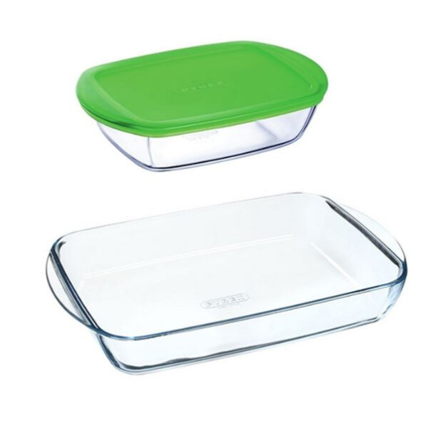 Блюдо и контейнер PYREX 50234B215S