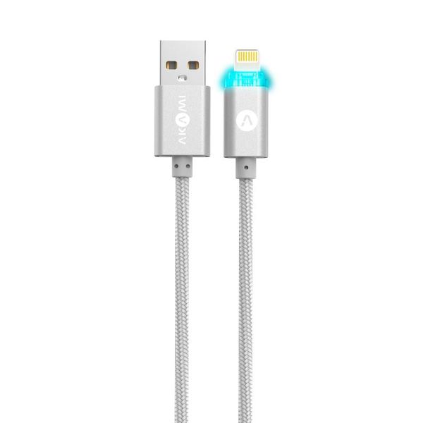 Кабель AKAMI Yoake LED Lightning USB