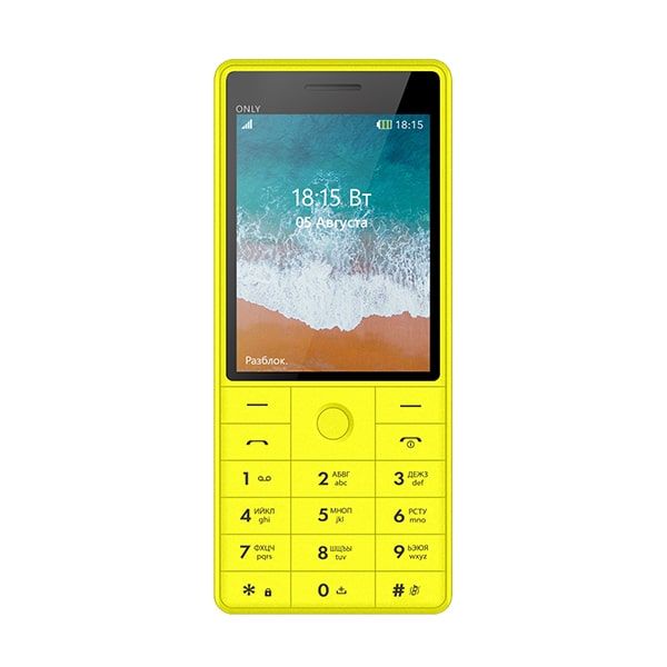 Телефон BQ-Mobile BQ-2815 Only (желтый)
