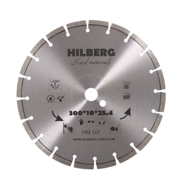 Алмазный диск Hilberg HM107 300*25