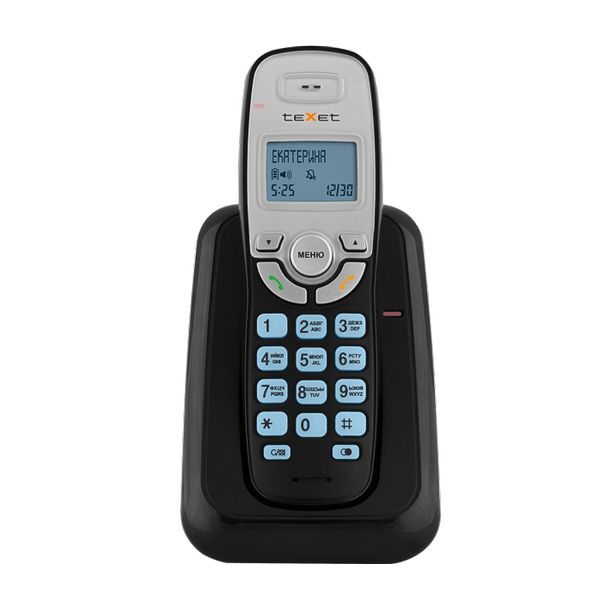 Телефон стандарта dect TEXET TX-D6905A черный