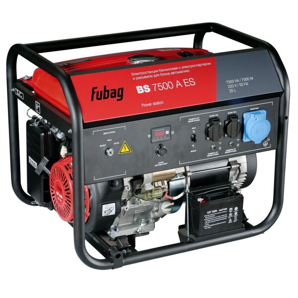 Бензогенератор FUBAG BS 7500 A ES (838760)