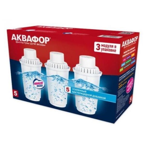 Фильтр для воды Аквафор В5 (3 шт)