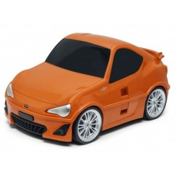 Детский чемодан RIDAZ Toyota 86 (оранжевый)