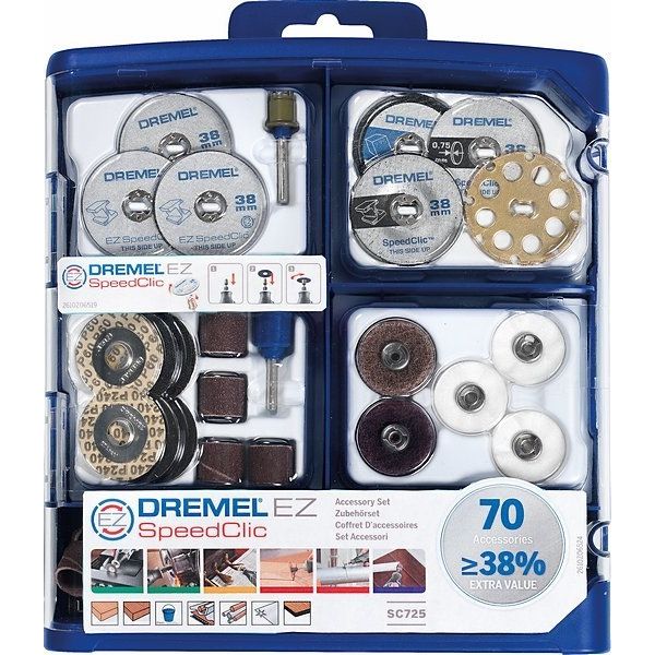 Набор оснастки Dremel 2.615.E72.5JA