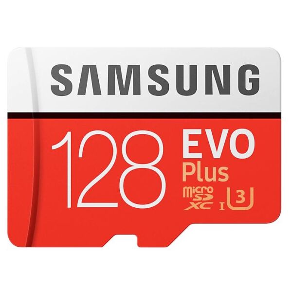 Карта памяти Samsung EVO Plus microSDXC 128GB (MB-MC128HA/RU)