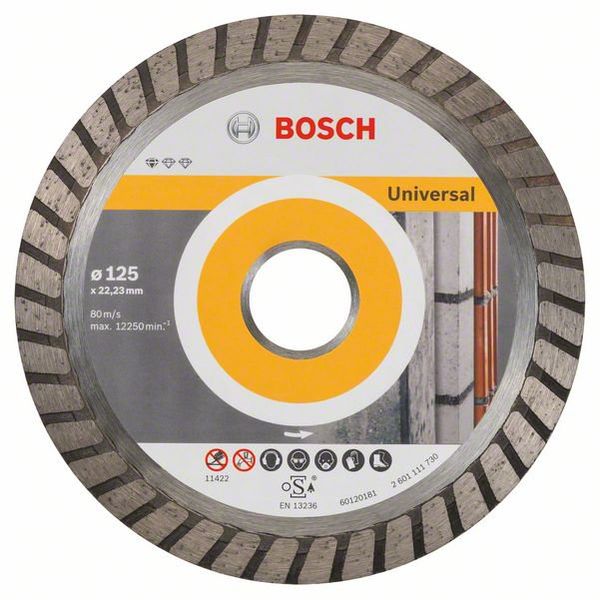 Алмазный отрезной диск Bosch Standard for Universal Turbo прямой 2.608.602.394