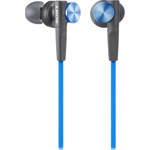 Наушники с микрофоном Sony EXTRA BASS MDR-XB50AP (Синие)