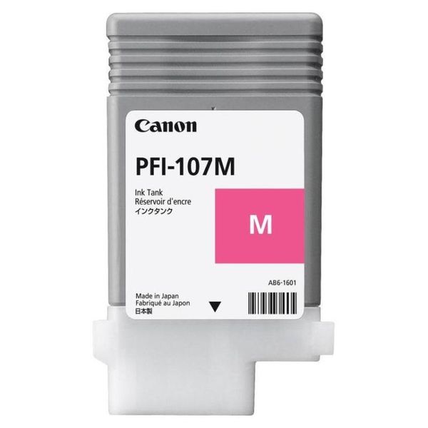 Чернильница CANON PFI 107M для принтера IPF 670/770/780/785 пурпурная (130 мл)
