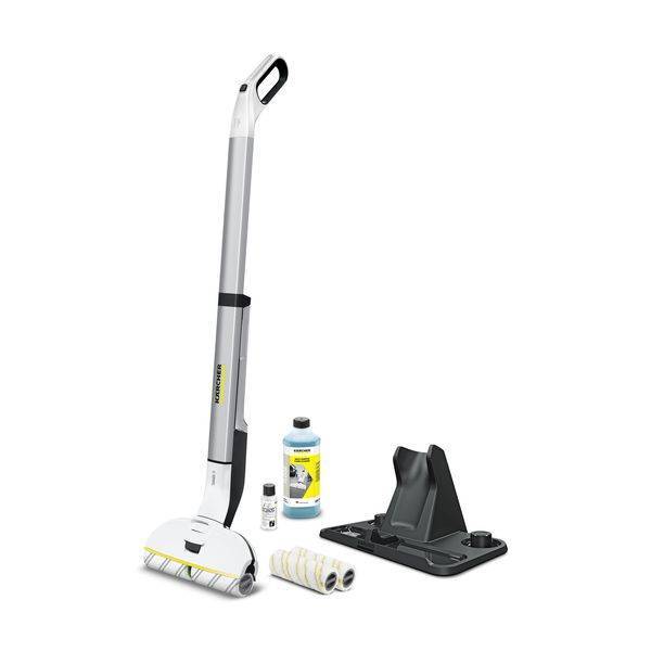 Полотер аккумуляторный KARCHER FC 3 Cordless Premium (белый) (1.055-361.0)