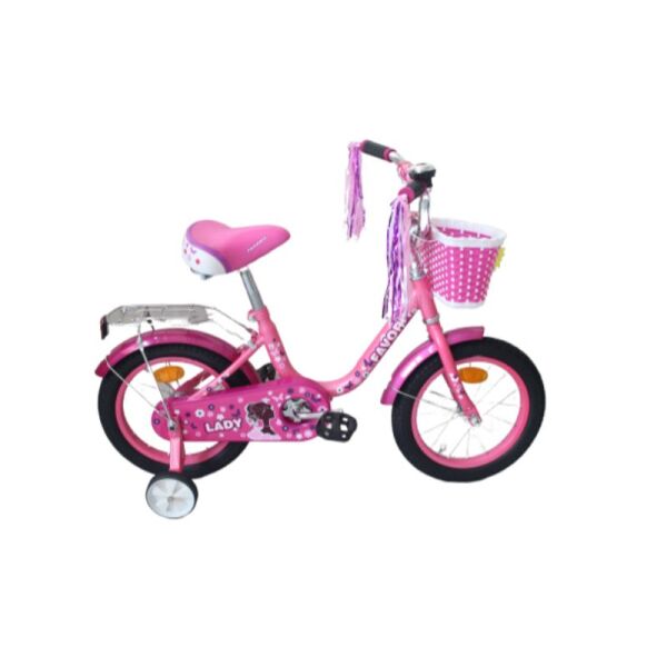 Детский велосипед Favorit Lady 14 (розовый)