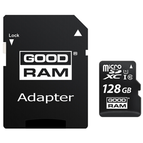 Карта памяти GOODRAM M1AA microSDXC M1AA-1280R12 128GB (с адаптером)