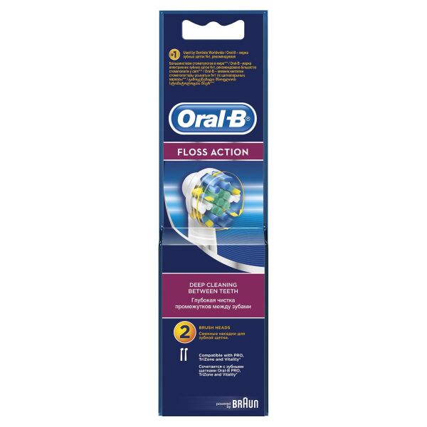 Насадки для зубной щетки Braun Oral-B Floss Action (EB25) 2 шт.