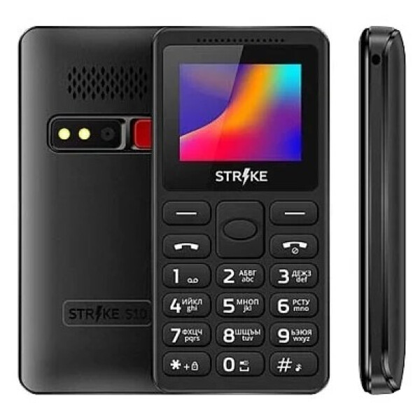 Телефон GSM STRIKE S10 (черный)