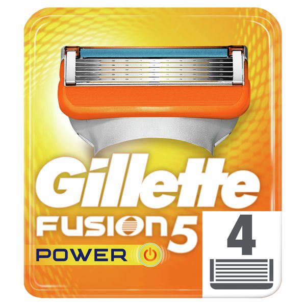 Сменные кассеты GILLETTE Fusion5 Power 4шт (7702018877591)