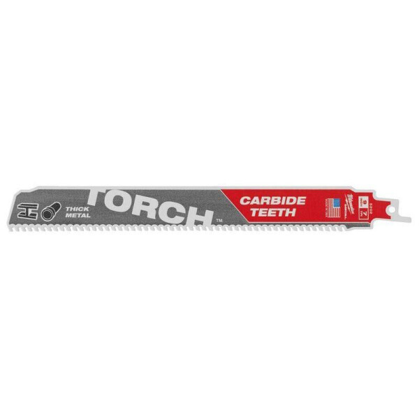 Полотно для саб. пилы (по металлу) MILWAUKEE GENERAL TORCH CARBIDE TEETH 230х3.6 5 шт 48005502