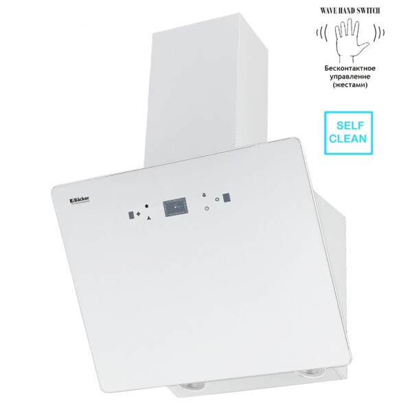 Кухонная вытяжка Backer AH60E-MC-F1 WHITE 12K