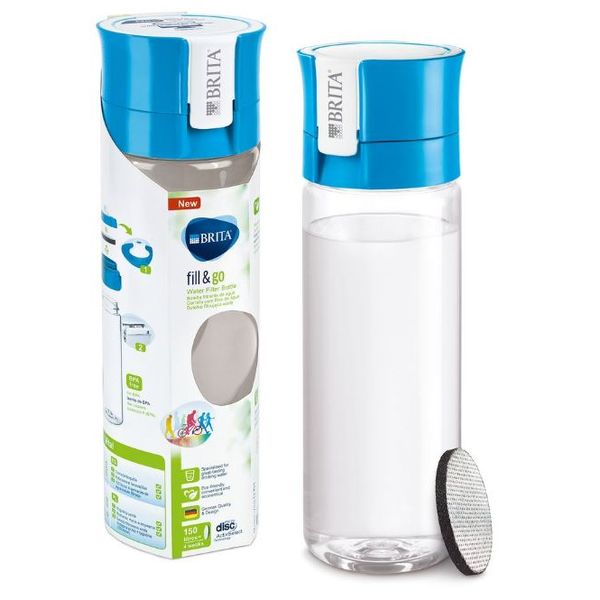 Фильтр-бутылка BRITA Fill&Go Vital голубая