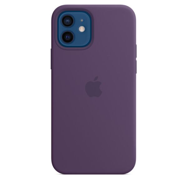 Чехол Apple MagSafe Silicone Case для iPhone 12/12 Pro (аметист) MK033ZE/A