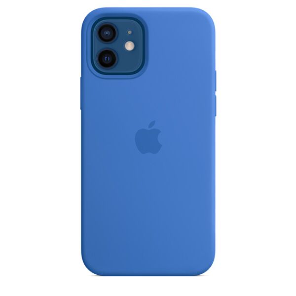 Чехол Apple MagSafe Silicone Case для iPhone 12/12 Pro (капри) MJYY3ZE/A
