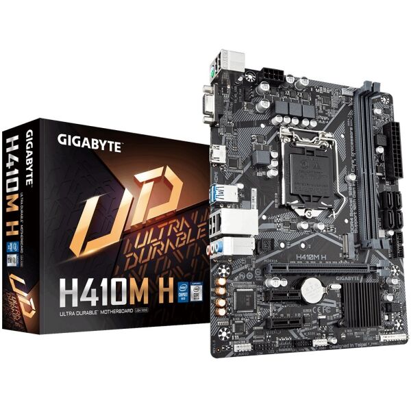 Материнская плата Gigabyte H410M H (rev. 1.0)