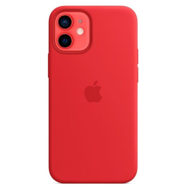 Чехол Apple MagSafe Silicone Case для iPhone 12 mini (красный) MHKW3ZE/A