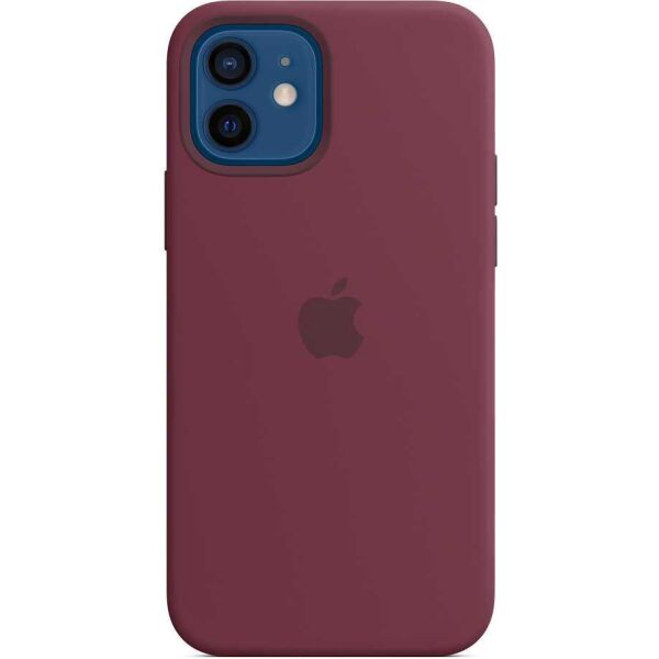 Чехол Apple MagSafe Silicone Case для iPhone 12/12 Pro (сливовый) MHL23ZE/A