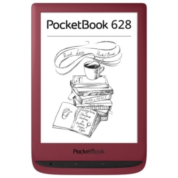 Электронная книга PocketBook 628 (красный)