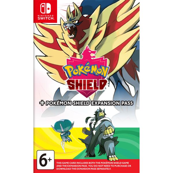 Игра Pokemon Shield + Expansion Pass для Nintendo Switch