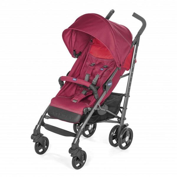 Коляска прогулочная Chicco Lite Way 3 Top (red berry)