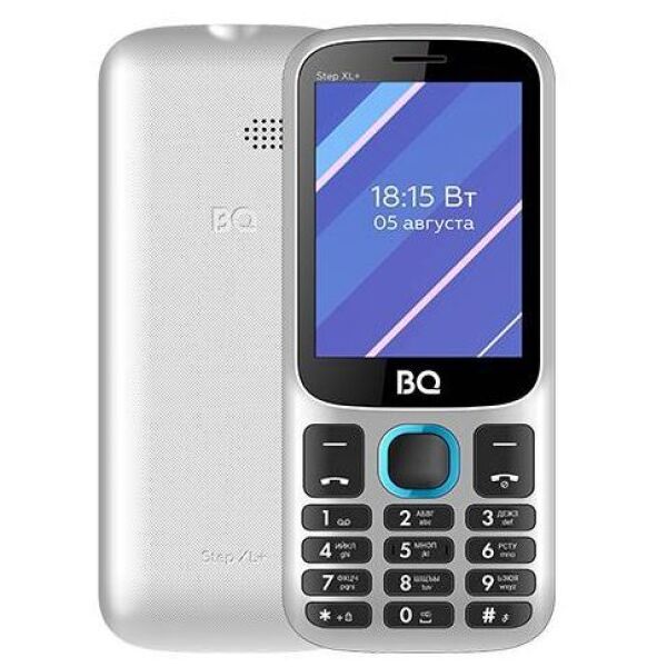 Мобильный телефон BQ-Mobile BQ-2820 Step XL+ (белый/синий)