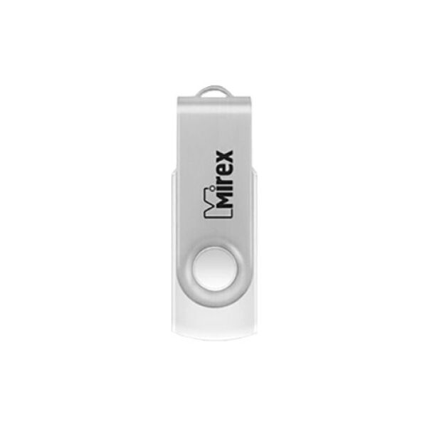 USB Flash Mirex SWIVEL WHITE 64GB