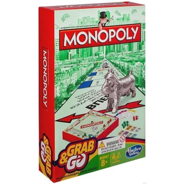 Настольная игра Hasbro Монополия. Дорожная версия