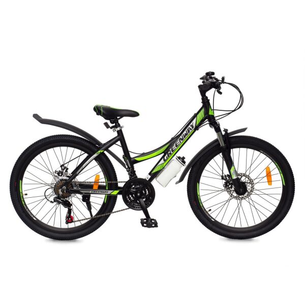 Велосипед Greenway 6930M р16 (черный/зеленый)