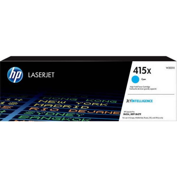 Картридж HP 415X W2031X для HP Color LaserJet Pro M454 Series